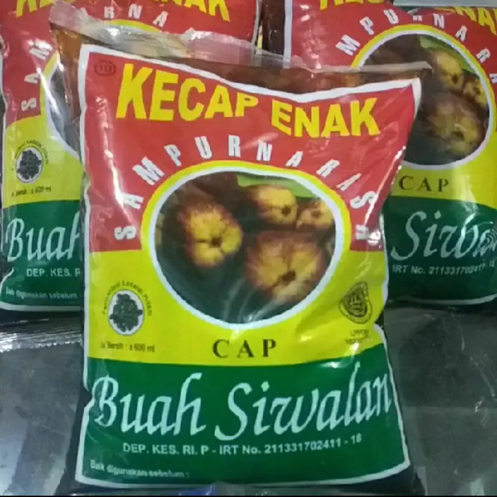 Kecap Manis Buah Siwalan 150ml, 300ml, 600ml.