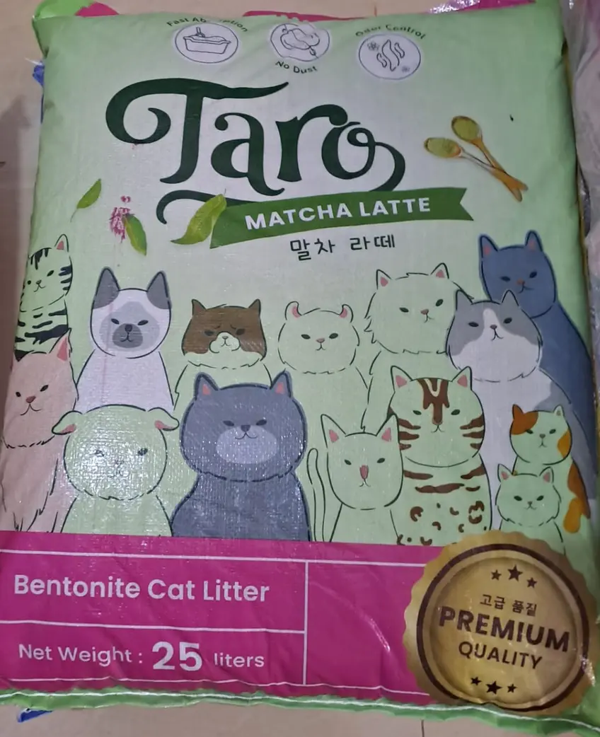 Pasir Kucing (Cat Sand) Taro 25 Liter