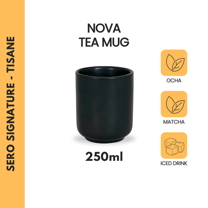 Gambar SERO Nova Mug 250ml Pastel Black dari Sero.ID Kota Administrasi Jakarta Barat Tokopedia