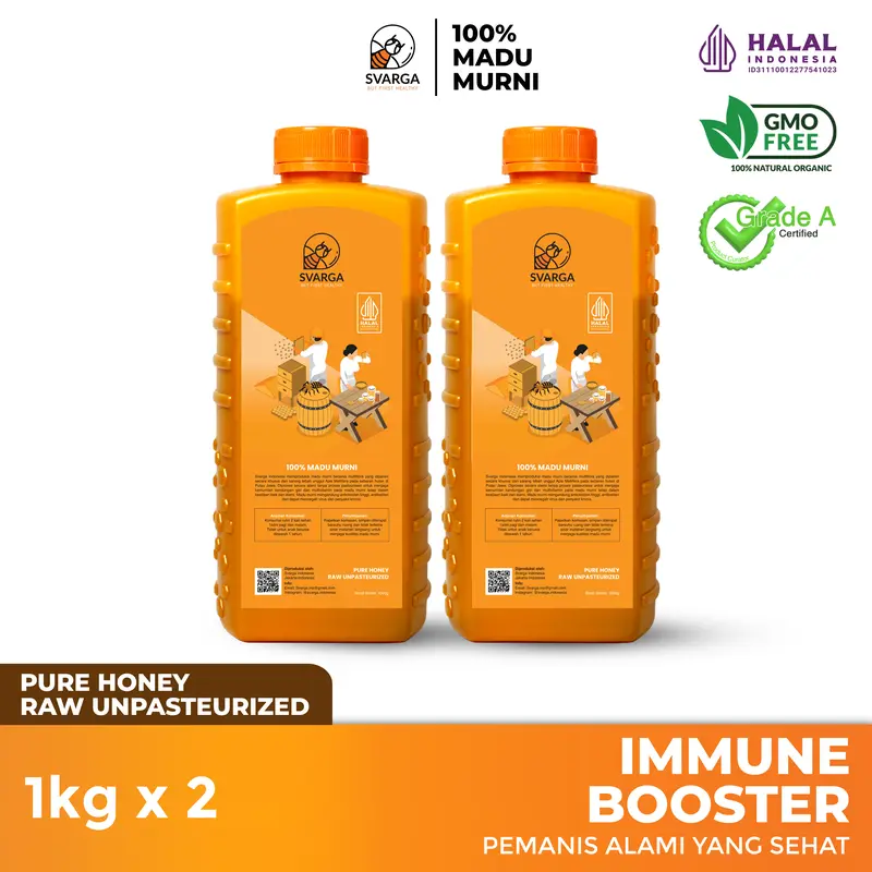 Madu Murni Svarga Paket Hemat 5 0