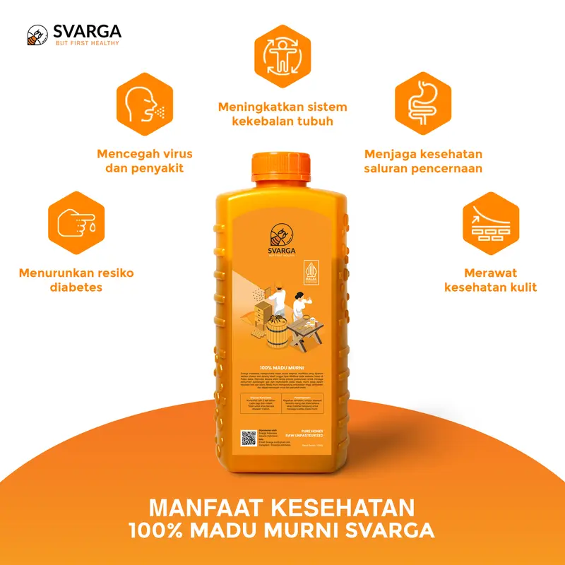 Madu Murni Svarga Paket Hemat 5 1