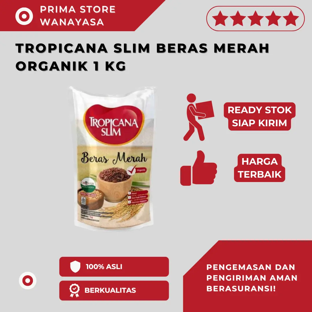 Tropicana Slim Beras Merah Organik