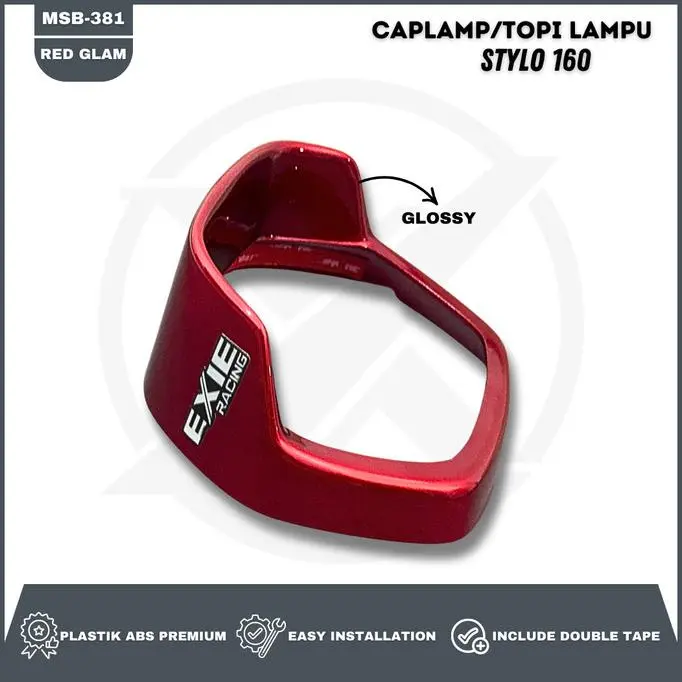 Readyy Cap Honda Stylo 160 - Petlamp Garnish Cover Lampu Depan Motor EXIE ART Terlaris