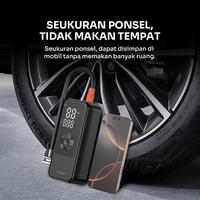 Gambar ROBOT RIP01 Pompa Angin Ban Mobil Motor Portable Air Tire Inflator Pump Compressor 150PSI 4000mAh dari QUEEN id Official Kab. Tangerang 3 Tokopedia