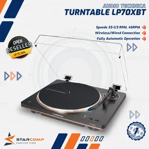 Audio-technica AT-LP70XBT LP70X BT LP70 X BT Automatic Wireless Belt-Drive Turntable
