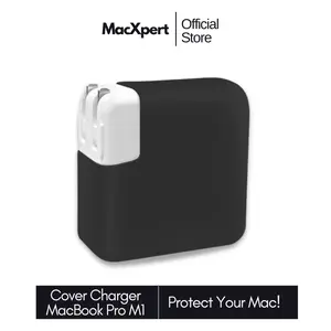 Case Charger Silicone MacBook Case Pelindung Charger MacBook Pro M1 A2442