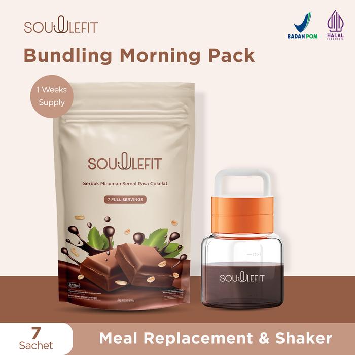 Gambar Soullefit Meal Replacement Choco Get Free Exclussive Tumbler dari Soullefitofficial Kota Administrasi Jakarta Utara Tokopedia