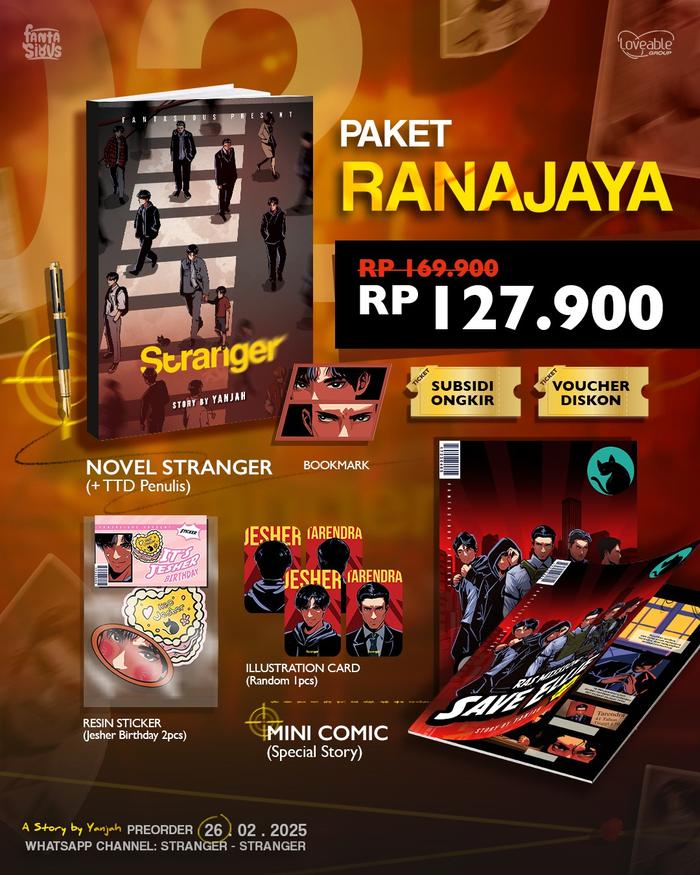 Gambar Buku Novel Stranger - Yanjah - Fantasious - Bumifiksi dari bumifiksijakarta Jakarta Selatan 5 Tokopedia