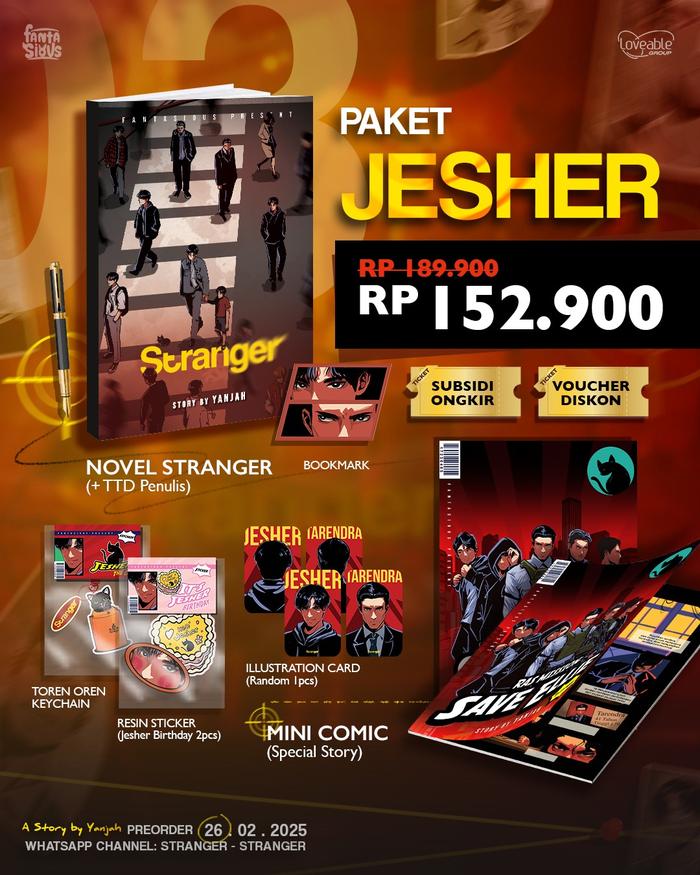 Gambar Buku Novel Stranger - Yanjah - Fantasious - Bumifiksi dari bumifiksijakarta Jakarta Selatan 4 Tokopedia