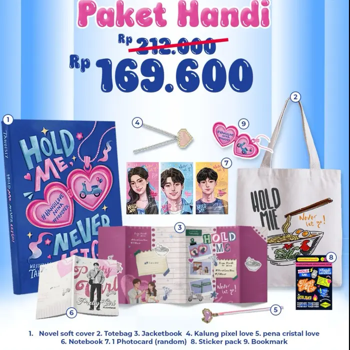 Gambar Buku Novel - Hold Me Never Let Go - Tahuisiy - Squad - Bumifiksi dari bumifiksijakarta Jakarta Selatan 4 Tokopedia