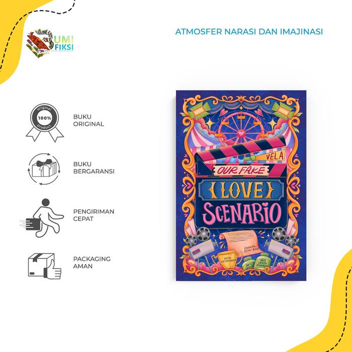 Gambar Buku Novel Our Fake Love Scenario - Vela - Rainbooks - Bumifiksi - dari Bumi Fiksi Makassar Kota Makassar Tokopedia
