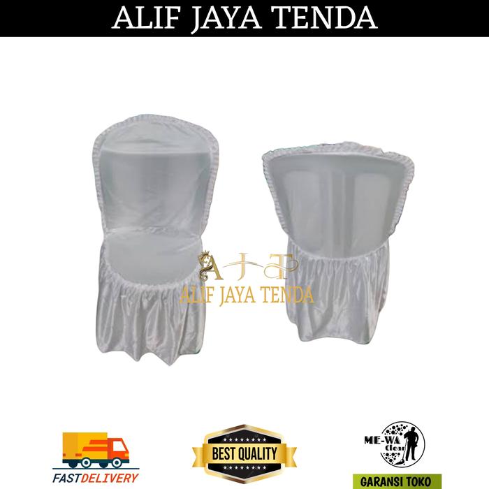Gambar Sarung kursi plastik tanpa busa+pita dari Alif Jaya Tenda Kab. Bogor Tokopedia