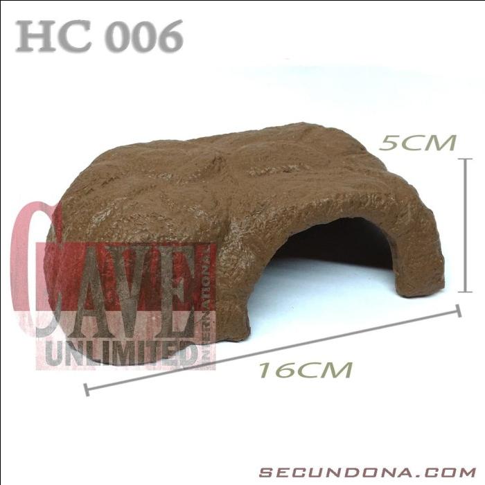 HC006 HC007 HIDING CAVE TEMPAT SEMBUNYI GUA RUMAH REPTILE GECKO KADAL 1