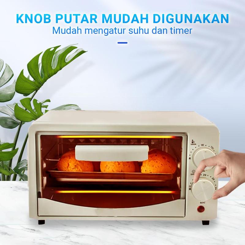 Oven Listrik Elektrik 640 Watt 12L Super Cantik Multifungsi 1