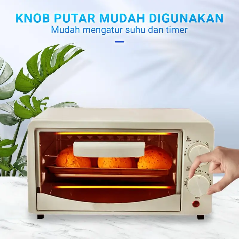 Oven Listrik Elektrik 640 Watt 12L Super Cantik Multifungsi 1