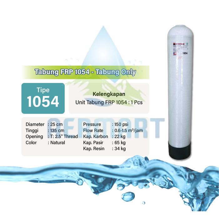 Gambar Tabung Filter Air FRP 1054 dari Aermart Tokopedia Kota Surabaya Tokopedia