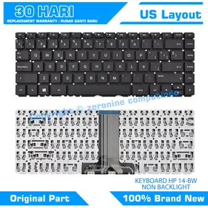 KEYBOARD HP 240 G6 245 G6 246 G6 TPN-W125 TPN-Q186 TPN-Q189 TPN-C131