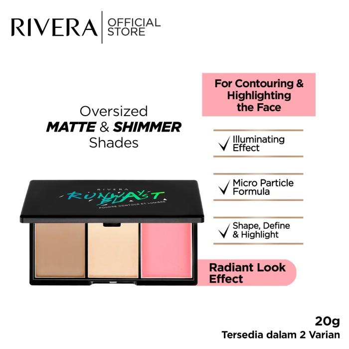 Gambar Rivera Runway Blast No. 01 Light dari RIVERA COSMETICS Kota Administrasi Jakarta Barat 5 Tokopedia