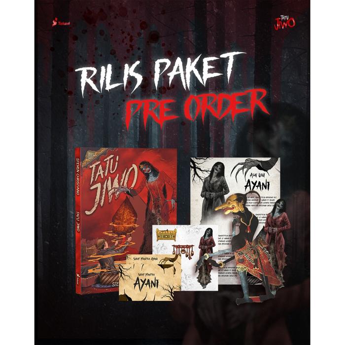 Gambar PRE ORDER - Novel Horor - Tatu Jiwo - Steven Christiano - Akad - Bumifiksi dari BumifiksiJogjakarta Kab. Sleman Tokopedia