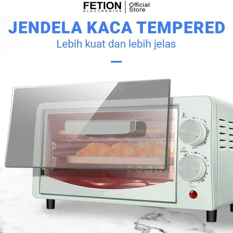 Oven Listrik 12L Serba Guna Oven Listrik Low Watt Dengan Pengatur Suhu 2