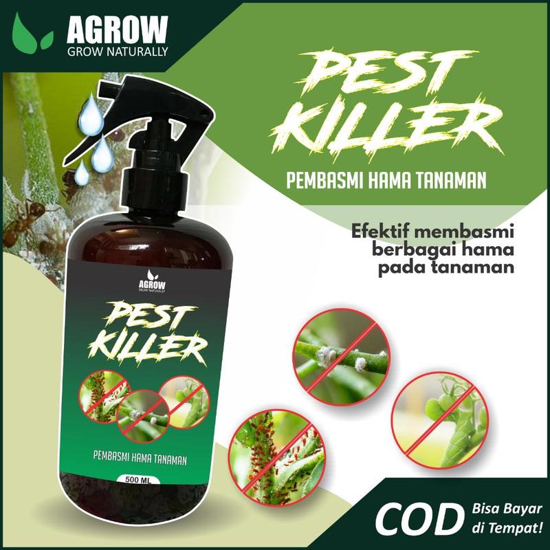 Insektisida Pembasmi Hama Tanaman Siap Pakai Fungisida Tanaman Hias Pencegah Kutu Putih, Ulat, Semut, Jamur, Kumbang Daun Obat Wereng 500 ml 3