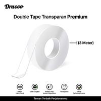 Gambar Dracco double tape selotip lakban premium nano selotip bening 2 sisi serbaguna-3 meter dari Dracco Indonesia Kota Administrasi Jakarta Pusat 1 Tokopedia