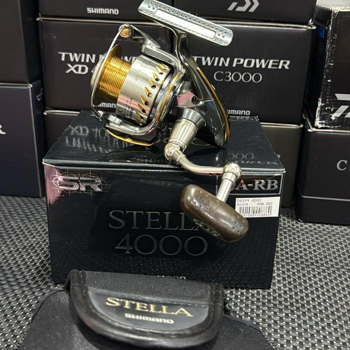 jual reel shimano stella bekas Stella 4000 Second Complete Dus Box Lengkap Super Mulus Ex Japan Shimano  Reel di North Blue Fishing
