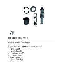 Gambar Aspira Cylinder set master rem kit Beat, Vario 125, Spacy, PCX 150 dari LarisJayaMotor Kab. Bogor 1 Tokopedia
