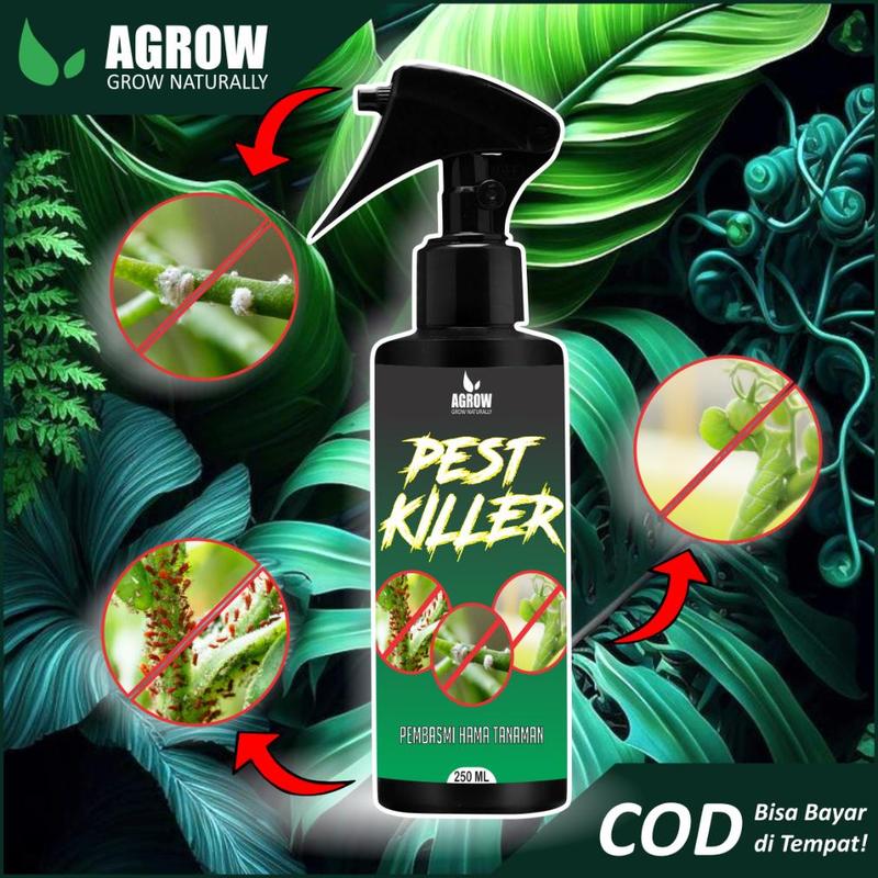 Insektisida Pembasmi Hama Tanaman Siap Pakai Fungisida Tanaman Hias Pencegah Kutu Putih, Ulat, Semut, Jamur, Kumbang Daun Obat Wereng 500 ml 1