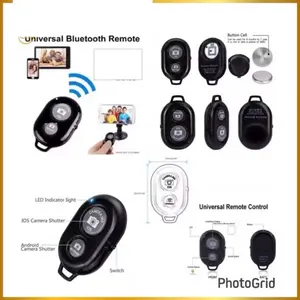 Tomsis Bluetooth Remote Control Selfie Universal For Android & IOS