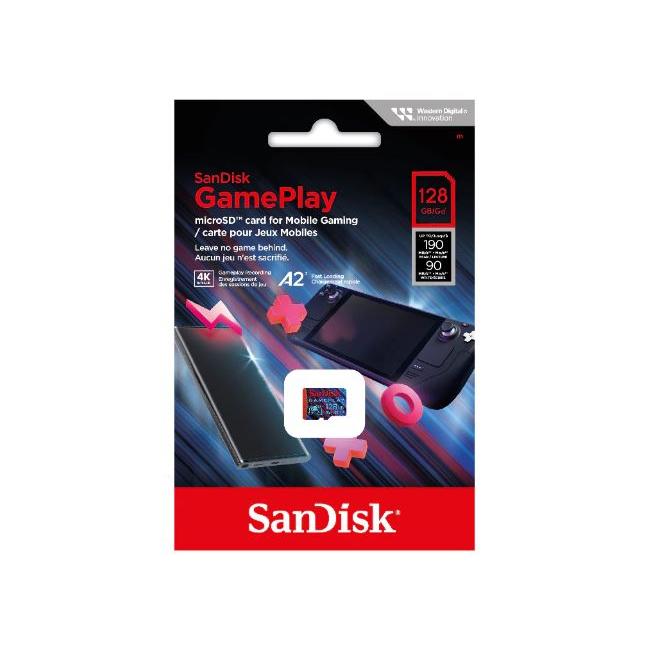 Gambar Sandisk Micro SD 128GB CL10 190Mbps A2 Extreme GamePlay / Extreme Mobile Gaming dari Fenix Gadget Kota Administrasi Jakarta Pusat Tokopedia