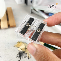 Gambar TRG Transparant Pencil Sharpener 2 in 1 SP-76 - Serutan Rautan Pensil Tajam Bening Transparan 2 Lubang TRG dari ATK & Co Kota Bandung 4 Tokopedia
