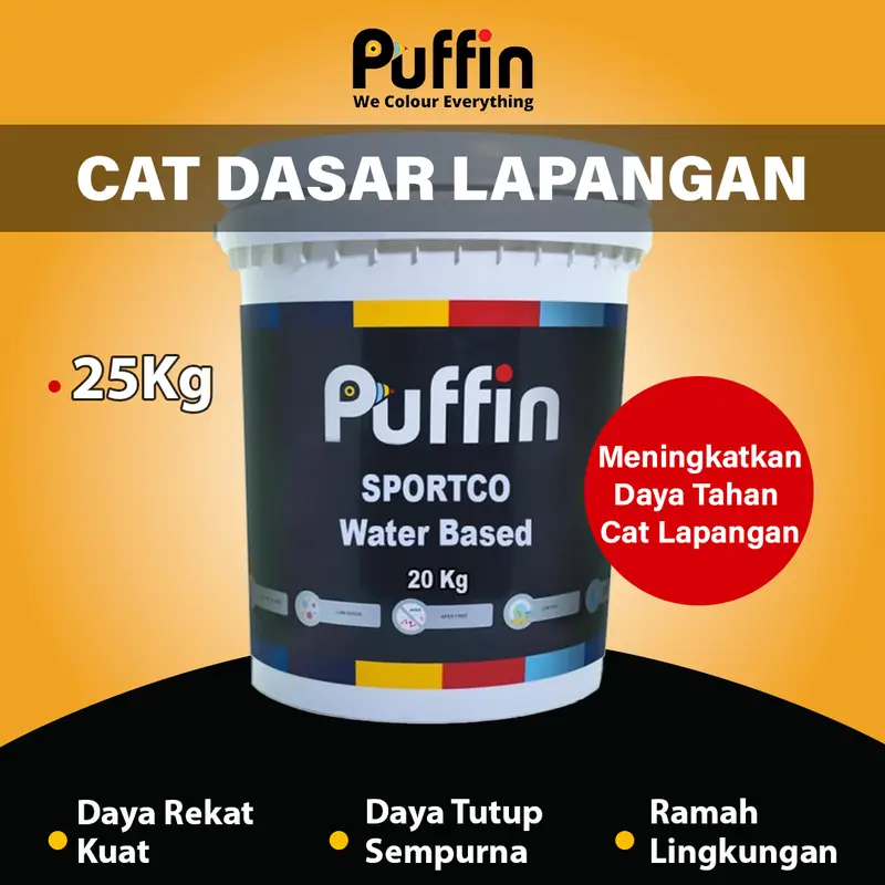 Cat Lapangan Puffin Primer Sportco 0