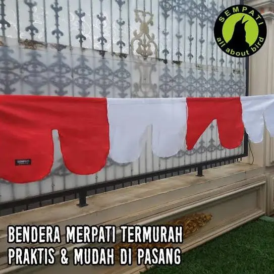 Terbaru Bendera Latihan Burung Merpati Per 1,95 Meter