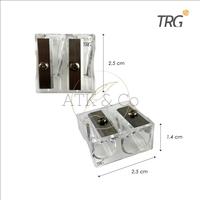 Gambar TRG Transparant Pencil Sharpener 2 in 1 SP-76 - Serutan Rautan Pensil Tajam Bening Transparan 2 Lubang TRG dari ATK & Co Kota Bandung 3 Tokopedia