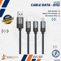Gambar Olike D112 Data Cable Fast Charging Micro Type C Lightning D112M D112C D112L - Type C dari Starcomp Semarang Kota Semarang 1 Tokopedia