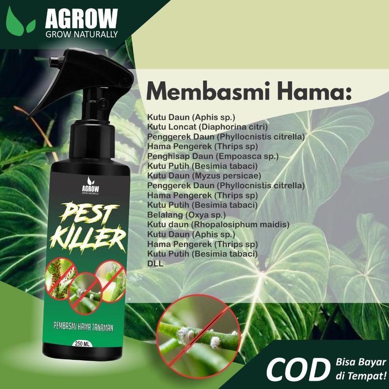Insektisida Pembasmi Hama Tanaman Siap Pakai Fungisida Tanaman Hias Pencegah Kutu Putih, Ulat, Semut, Jamur, Kumbang Daun Obat Wereng 500 ml 0