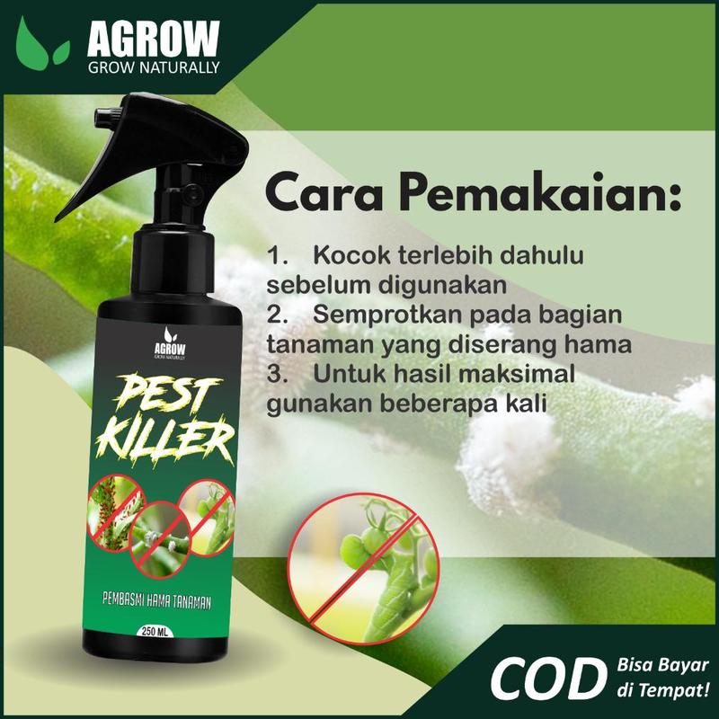 Insektisida Pembasmi Hama Tanaman Siap Pakai Fungisida Tanaman Hias Pencegah Kutu Putih, Ulat, Semut, Jamur, Kumbang Daun Obat Wereng 500 ml 5