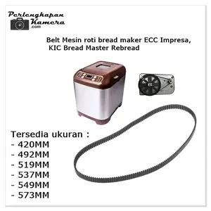 Belt Mesin roti bread maker ECC Impresa, KIC Bread Master Rebread