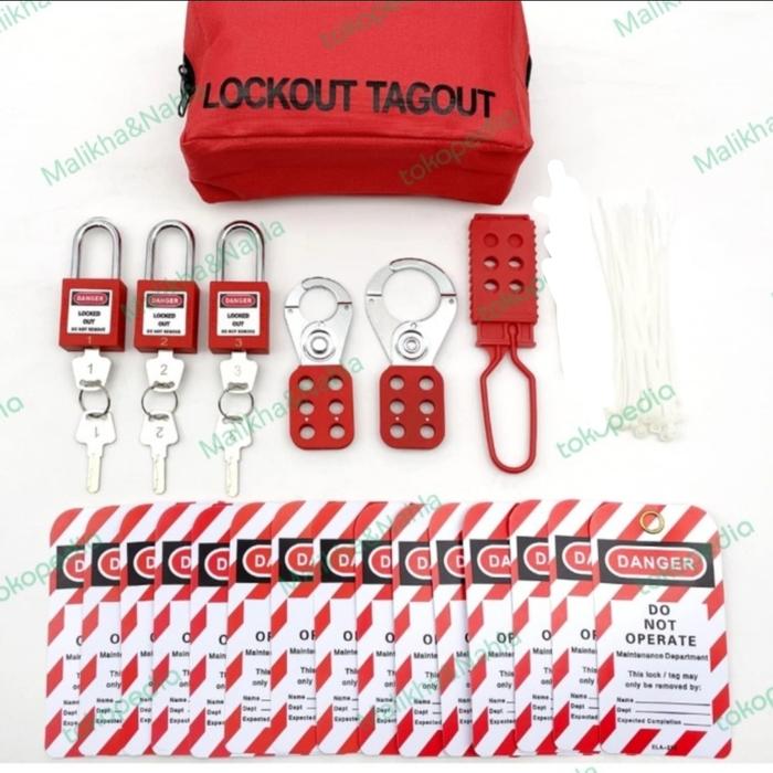 Jual Lockout Tagout Kit Electrical Loto - Group Lockout Hasps, Lockout ...
