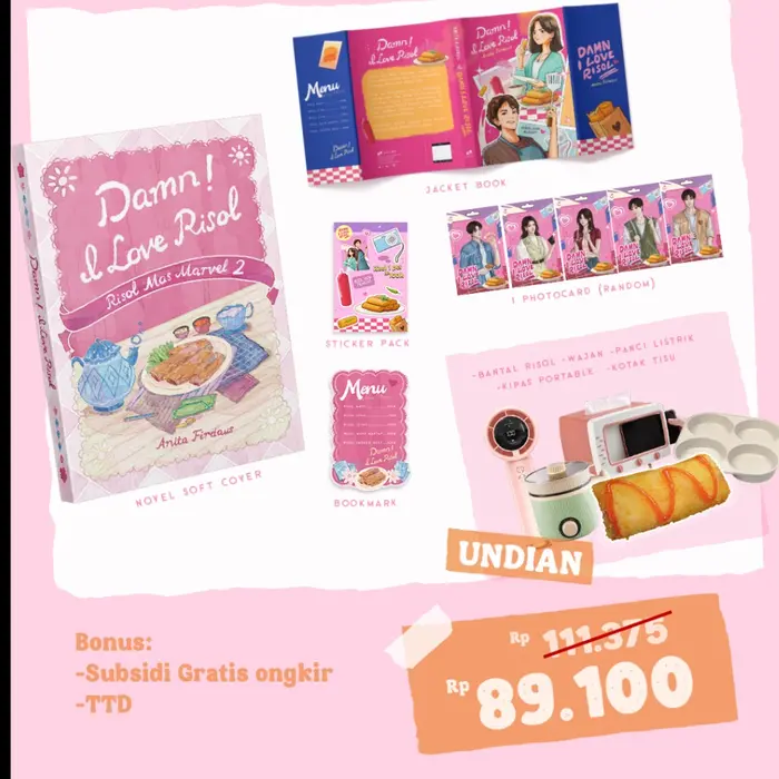 Gambar Buku Novel Damn I Love Risol - Anita Firdaus - Skuad - Bumifiksi - Dipesan 06 Maret dari Bumi Fiksi Makassar Kota Makassar 5 Tokopedia