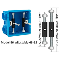 Gambar Saklar Dinding Baut Sekrup Reparasi Stop Kontak Dinding Breaket Road Socket SET 86mm dari raftechbandung Kota Bandung 2 Tokopedia
