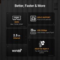 Gambar MOTHERBOARD ASUS TUF GAMING B850M-PLUS WIFI - mATX, AM5, B850, DDR5 dari Techno Computer Bali Kota Denpasar 4 Tokopedia