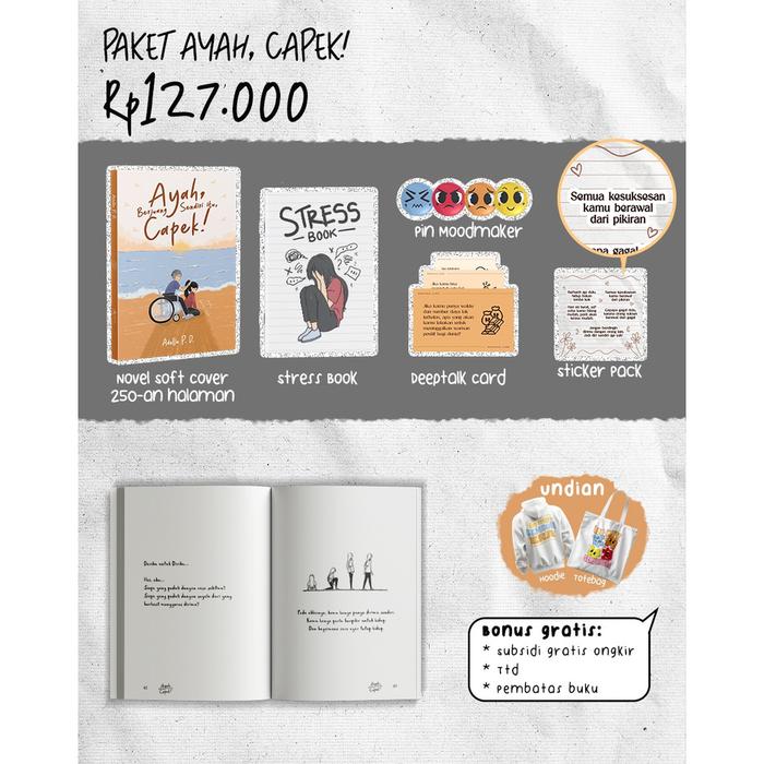 Gambar Buku Novel Ayah, Berjuang Sendiri Itu, Capek! - Adellia P. D. - Akad - Bumifiksi - Dipesan 03 Mar dari Bumi Fiksi Makassar Kota Makassar 5 Tokopedia