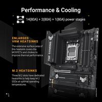Gambar MOTHERBOARD ASUS TUF GAMING B850M-PLUS WIFI - mATX, AM5, B850, DDR5 dari Techno Computer Bali Kota Denpasar 5 Tokopedia