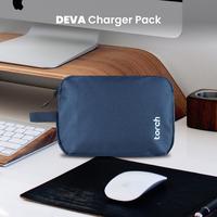 Gambar TORCH Deva Charger Pouch Mouse Headset Handsfree TWS Kabel Organizer Multifungsi Muat Banyak Anti Noda - Black dari Torch.id Kota Depok 2 Tokopedia