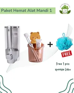 Paket Hemat Peralatan Mandi / Bundling alat Mandi / Paket Hemat mandi 1,2,3