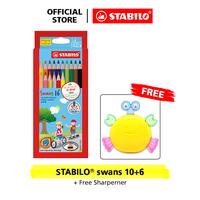 Gambar STABILO Swans Colored Pencils 10+6 pcs / Pensil Warna isi 10+6 pcs dari STABILO INDONESIA Kota Administrasi Jakarta Barat 1 Tokopedia