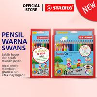 Gambar STABILO Swans Colored Pencils 22+8 pcs / Pensil Warna isi 22+8 pcs dari STABILO INDONESIA Kota Administrasi Jakarta Barat 2 Tokopedia