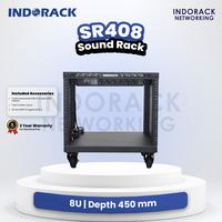 Indorack Audio Rack Open Rack Jual INDORACK Audio Rack 8U Depth 450mm Rack Audio Sound System Mixer ...